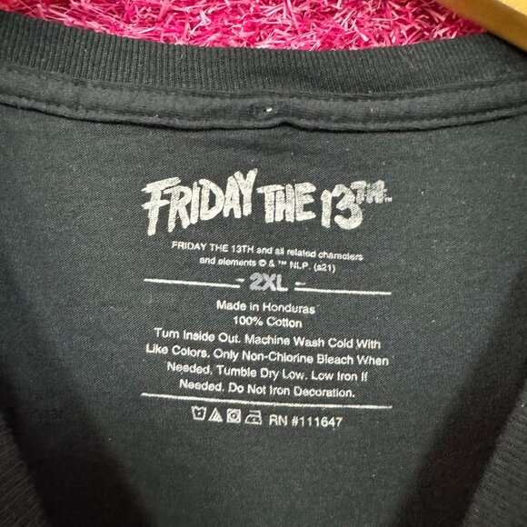 Friday the 13th Camp Crystal Lake T-shirt size 2XL. - Picture 4 of 4